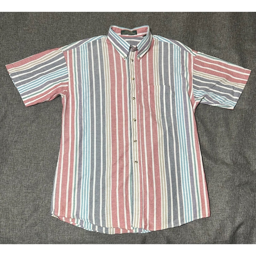 Loafers By Reed St James Men's Size L Short Sleeve Shirt